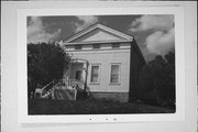 344 JEFFERSON ST, a Greek Revival house, built in Sheboygan Falls, Wisconsin in 1844.