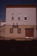 136 W GALE AVE, a Commercial Vernacular retail building, built in Galesville, Wisconsin in 1890.