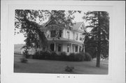N23102 Linrude RD, a Queen Anne house, built in Ettrick, Wisconsin in 1915.
