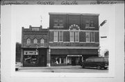 112 E GALE AVE 112 E GALE AVE, a Romanesque Revival small retail building, built in Galesville, Wisconsin in 1902.