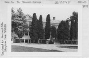 1648 CTH N, a Colonial Revival/Georgian Revival institution, built in Pleasant Springs, Wisconsin in 1927.