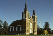 COON PRAIRIE AND E COON PRAIRIE RDS., a Early Gothic Revival church, built in Viroqua, Wisconsin in 1909.