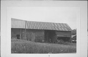 COUNTY H, WEST SIDE, 2 MILES SOUTH OF COUNTY V, a Astylistic Utilitarian Building barn, built in Union, Wisconsin in .