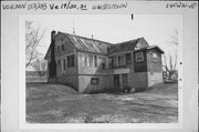 E13135 Pisgah Rd, a Dutch Colonial Revival house, built in Whitestown, Wisconsin in 1915.