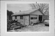 S1050 Old Highway 131, a Astylistic Utilitarian Building garage, built in Whitestown, Wisconsin in .