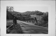 OVER COON CREEK, SOUTHEAST OFF HIGHWAY 162, a NA (unknown or not a building) pony truss bridge, built in Hamburg, Wisconsin in 1910.