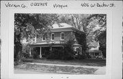 406 W DECKER ST, a Italianate house, built in Viroqua, Wisconsin in 1881.