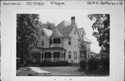 207 E JEFFERSON ST, a Queen Anne house, built in Viroqua, Wisconsin in 1895.