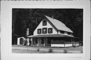 7580 STH 70, a Side Gabled house, built in St. Germain, Wisconsin in 1910.