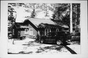 3958 EAGLE WATERS RD, a Side Gabled resort/health spa, built in Lincoln, Wisconsin in 1940.