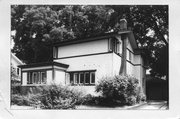 2107 W. Lawn Ave., a Prairie School house, built in Madison, Wisconsin in 1917.