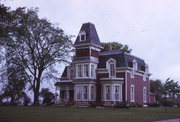 CA 143 PRAIRIE ST, a Second Empire house, built in Sharon, Wisconsin in .