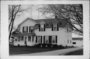 N1527-1529 BRICK SCHOOL RD, a Gabled Ell house, built in Walworth, Wisconsin in 1890.