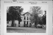 COUNTY HIGHWAY NN 1.5 M E OF COUNTY HIGHWAY H, a Italianate hospital, built in Geneva, Wisconsin in .