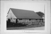 SW OF STATE HIGHWAY 36 AND MEDIUM DUTY RD, a Astylistic Utilitarian Building barn, built in Lyons, Wisconsin in .