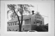 NW CNR OF WATER ST AND SOUTH RD, a Front Gabled meeting hall, built in Lyons, Wisconsin in .