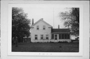 N SIDE OF STATE HIGHWAY 50 .1 M E OF ST FRANCIS CEMETERY, a Greek Revival house, built in Lyons, Wisconsin in .