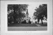 SE CNR OF COBBLESTONE AND SUGAR CREEK RDS, a Early Gothic Revival church, built in Sugar Creek, Wisconsin in .