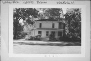 729 RACINE ST, a Italianate house, built in Delavan, Wisconsin in 1858.