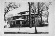 824 RACINE ST, a Prairie School house, built in Delavan, Wisconsin in 1907.