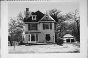 833 RACINE ST, a Queen Anne house, built in Delavan, Wisconsin in 1884.