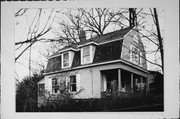 578 Lower Brookwood Dr, a Dutch Colonial Revival house, built in Fontana On Geneva Lake, Wisconsin in 1880.