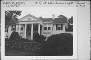 600 CAMPBELL ST 600 CAMPBELL ST, a Neoclassical/Beaux Arts house, built in Lake Geneva, Wisconsin in 1881.