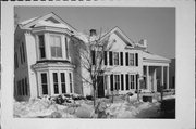 829 MAIN ST, a Greek Revival house, built in Lake Geneva, Wisconsin in 1844.