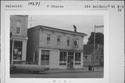 184 BALDWIN, a Italianate tavern/bar, built in Sharon, Wisconsin in .