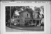 532 W MAIN ST, a Italianate house, built in Whitewater, Wisconsin in 1867.