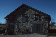 8581 CAMP AWANA RD, a Astylistic Utilitarian Building barn, built in Farmington, Wisconsin in 1865.