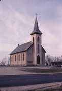 1488 HIGHLAND DR, a Early Gothic Revival church, built in Farmington, Wisconsin in 1891.