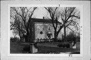 N96 W14424 COUNTY LINE RD, a Greek Revival house, built in Germantown, Wisconsin in 1846.