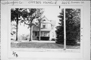 225 E SUMNER ST, a Queen Anne house, built in Hartford, Wisconsin in .