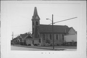 343 1ST ST, a Early Gothic Revival church, built in Kewaskum, Wisconsin in 1898.