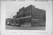 1277 FOND DU LAC AVE, a Commercial Vernacular general store, built in Kewaskum, Wisconsin in 1874.