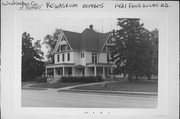 1421 FOND DU LAC AVE, a Queen Anne house, built in Kewaskum, Wisconsin in 1905.