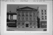 220 N 6th Ave, a Neoclassical/Beaux Arts social recreational/fraternal hall, built in West Bend, Wisconsin in 1923.