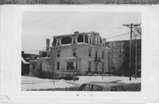 104 E GILMAN ST, a Second Empire house, built in Madison, Wisconsin in 1855.