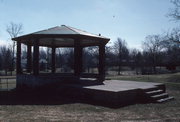 Village Park Bandstand, a Structure.