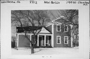19950 W CLEVELAND AVE, a Gabled Ell house, built in New Berlin, Wisconsin in 1864.