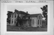 N76 W29724 COUNTY HIGHWAY VV, a Italianate house, built in Merton, Wisconsin in 1868.