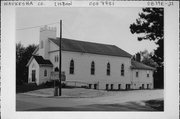 W250 N7095 HILLSIDE RD, a Early Gothic Revival church, built in Lisbon, Wisconsin in 1857.