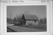 W271 N6281 MORAINE DR (HIGHWAY F), .8 MILE NORTHWEST OF HIGHWAY K, a Astylistic Utilitarian Building smokehouse, built in Lisbon, Wisconsin in .