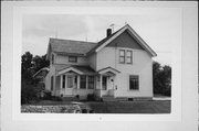 20555 MAIN ST, a Gabled Ell house, built in Lannon, Wisconsin in 1900.