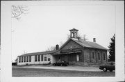 N83 W18975 MENOMONEE AVE, a Front Gabled one to six room school, built in Menomonee Falls, Wisconsin in 1875.