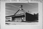N83 W18975 MENOMONEE AVE, a Front Gabled one to six room school, built in Menomonee Falls, Wisconsin in 1875.
