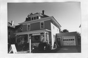 305 E MAIN ST, a American Foursquare house, built in Mount Horeb, Wisconsin in 1917.