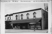 110-114 W WISCONSIN AVE, a Commercial Vernacular restaurant, built in Oconomowoc, Wisconsin in 1884.
