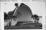 324 W WISCONSIN AVE, a NA (unknown or not a building) bandstand/bandshell, built in Oconomowoc, Wisconsin in 1934.